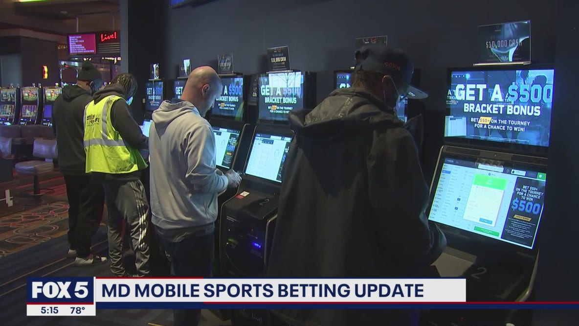 Mobile sports betting could be coming to Maryland sooner than expected
